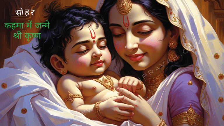 kahma mein janme sri krishn