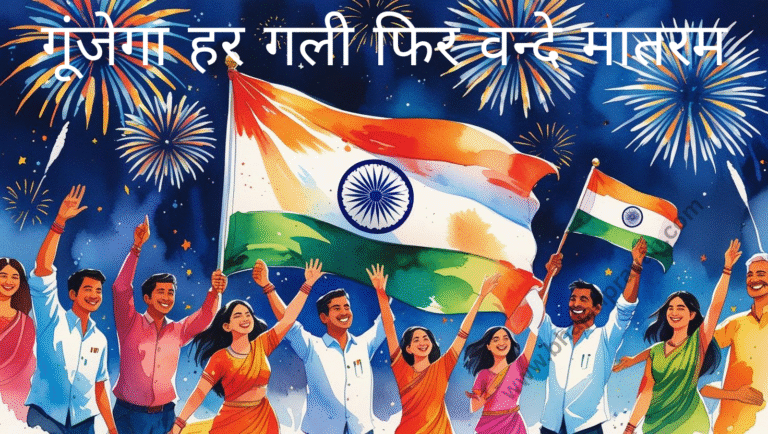 Gunjega Har Gali mein fir vande matram