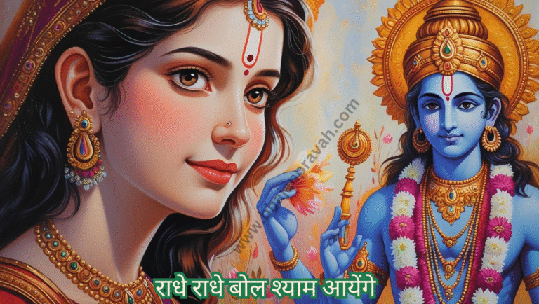 radhe radhe bol shyam aayenge