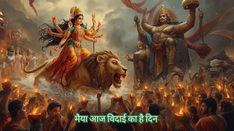 aaj vidai ka hai din