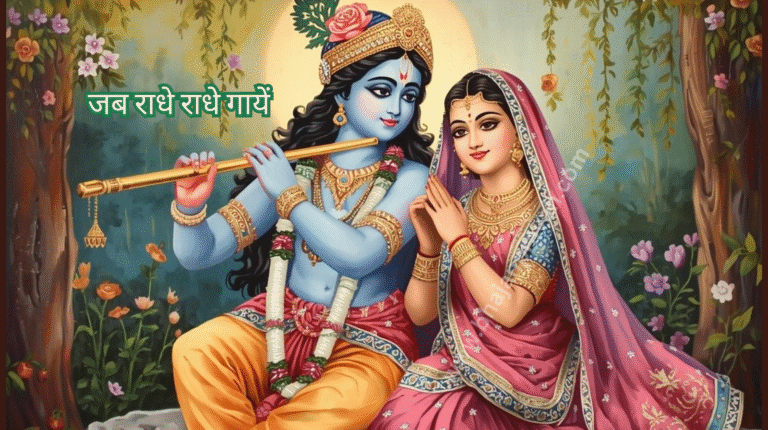 jab radhe radhe gaayen