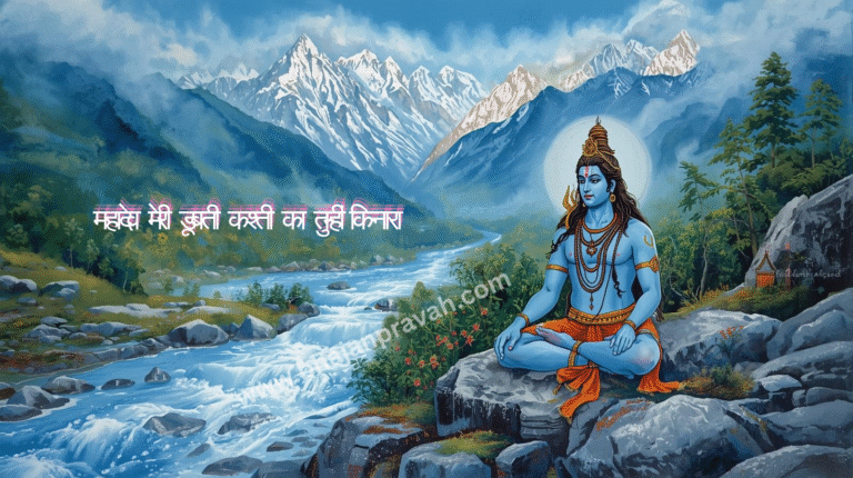 mahadev meri dubati kashti ka tum hin kinara