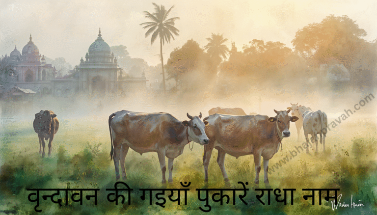 वृन्दावन की गइयाँ पुकारें राधा नाम