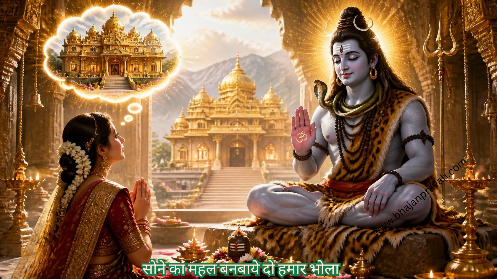 सोने का महल बनबाये दो हमार भोला