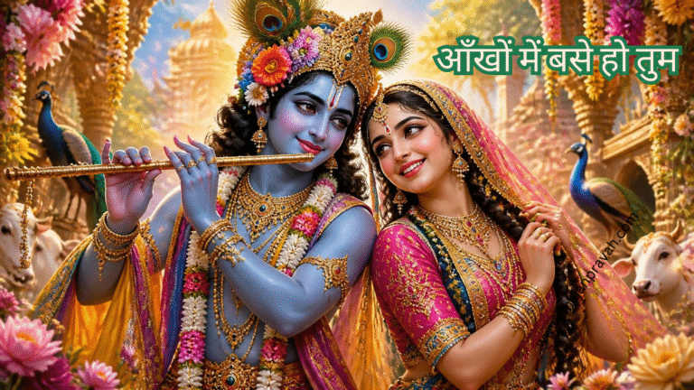 आँखों में बसे हो तुम
