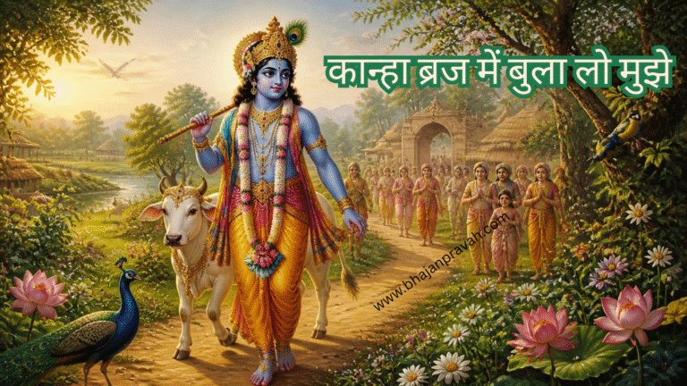 kanha braj mein bula le mujhe