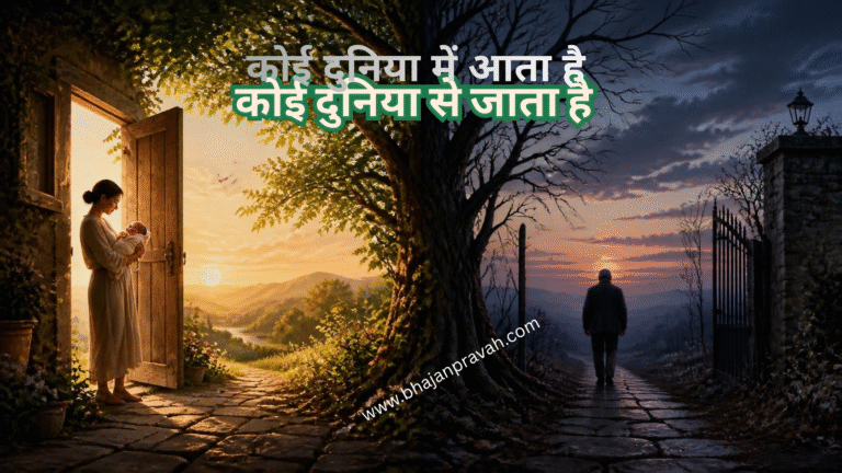 koi duniya mein aata hai koi duniya se jata hai