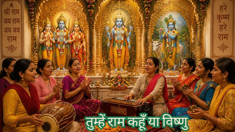 तुम्हें राम कहूँ या विष्णु,