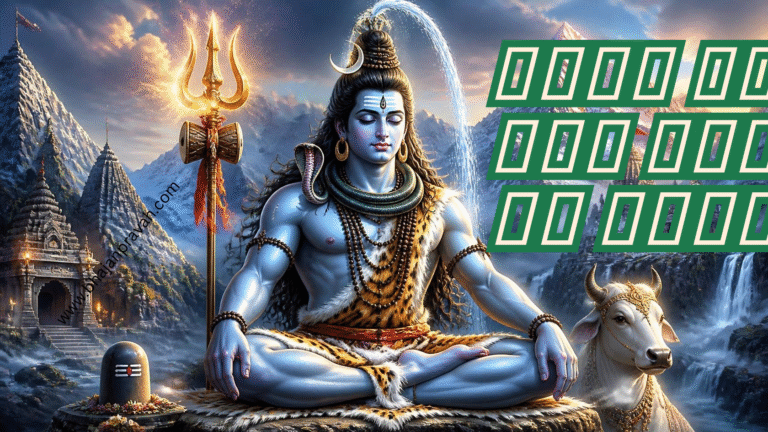 तेरी भक्ति में मेरा मन डोले