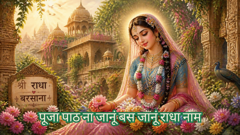 पूजा पाठ ना जानूं बस जानूं राधा नाम