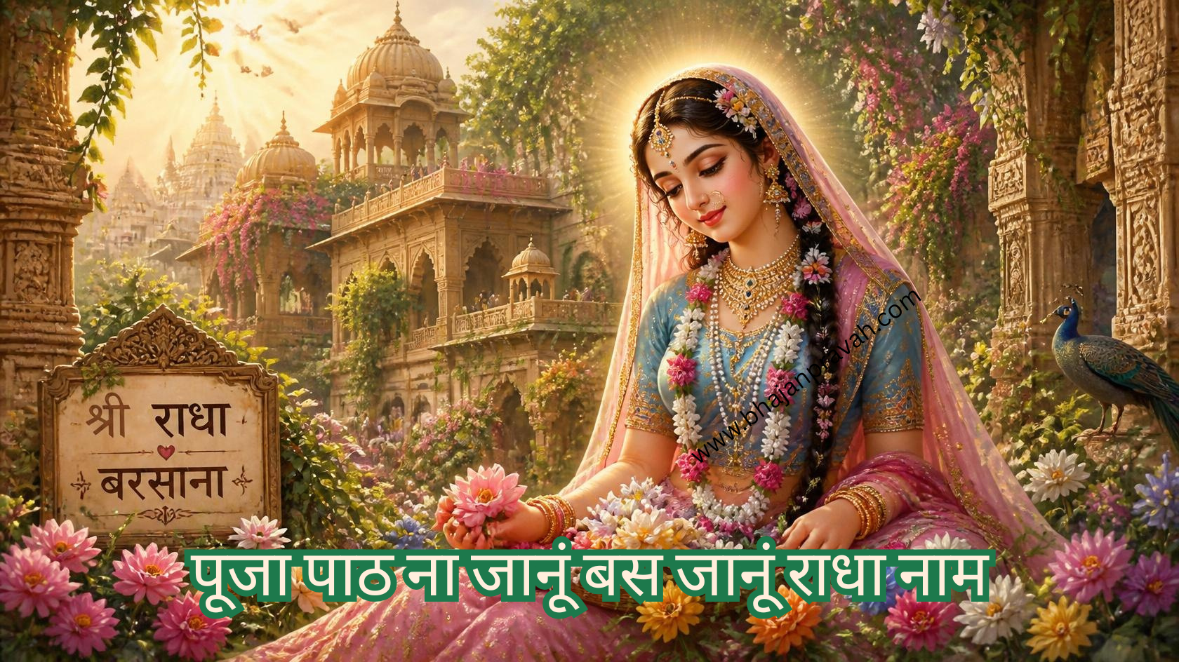 पूजा पाठ ना जानूं बस जानूं राधा नाम