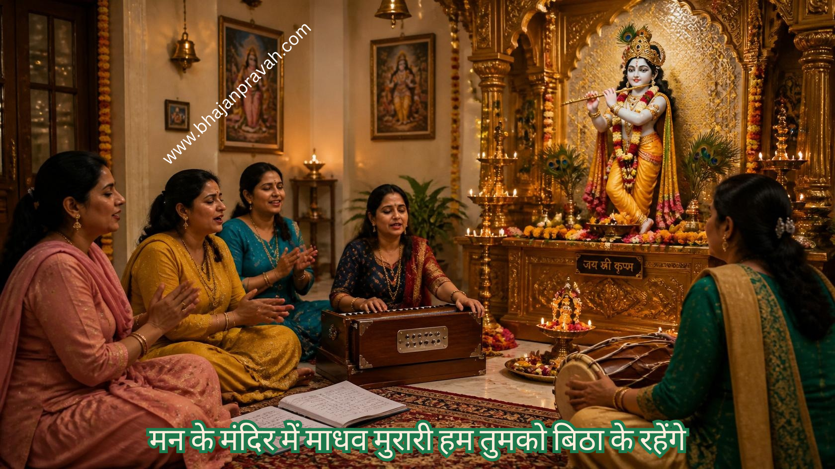 man ke mandir mein madhav murari