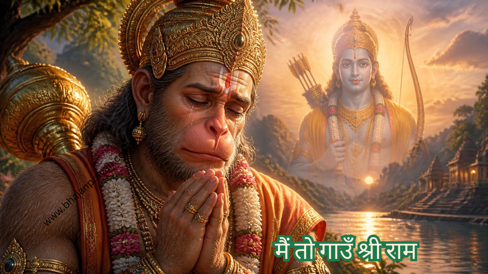 मैं तो गाउँ श्री राम