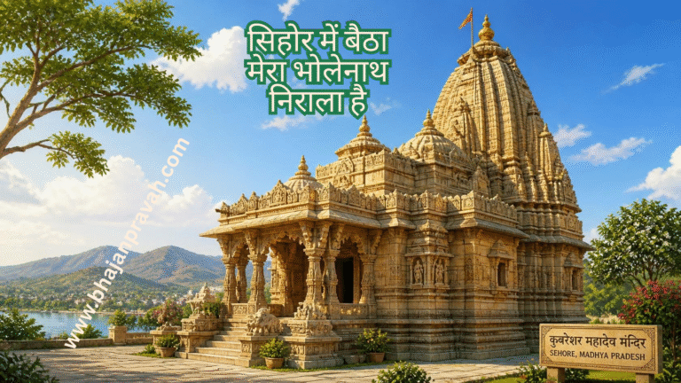 सिहोर में बैठा मेरा भोलेनाथ निराला है