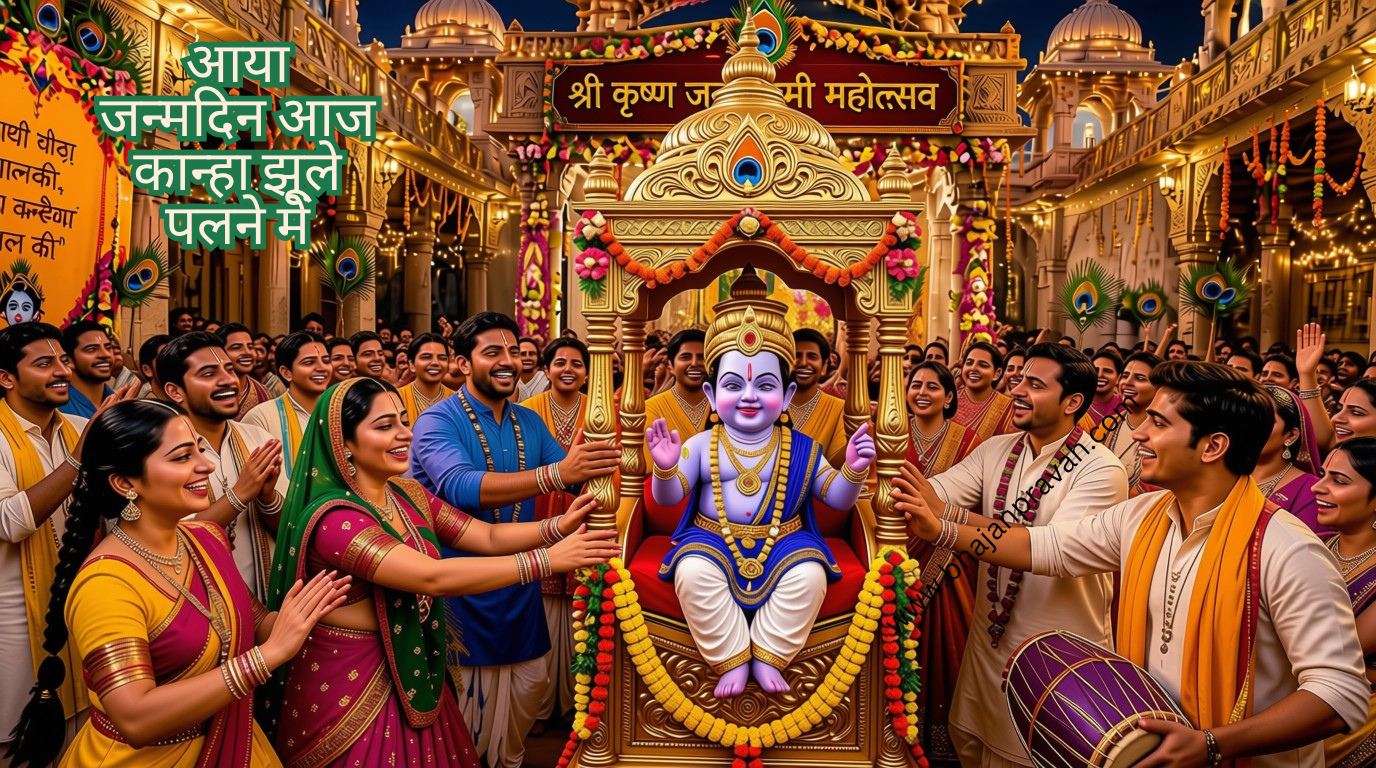 आया जन्मदिन आज कान्हा झूले पलने में