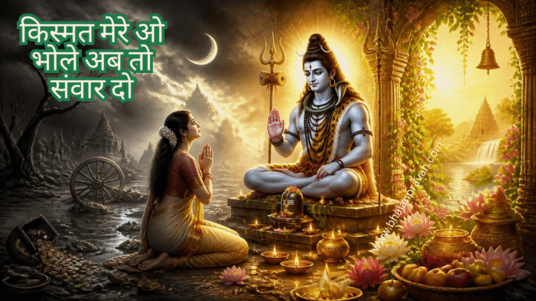 किस्मत मेरे ओ भोले अब तो संवार दो