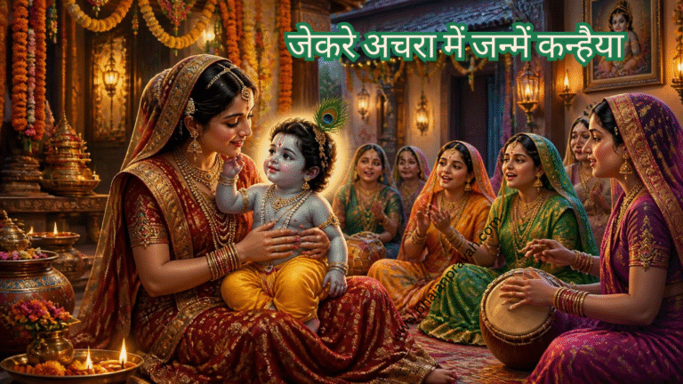 जेकरे अचरा में जन्में कन्हैया