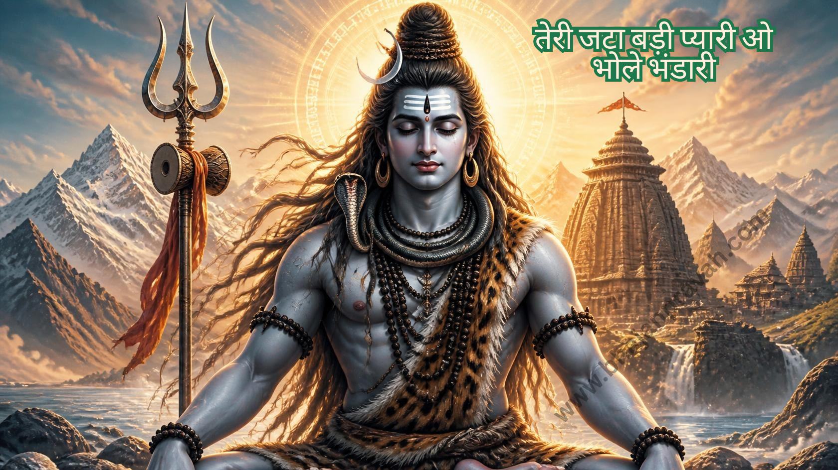 तेरी जटा बड़ी प्यारी ओ भोले भंडारी