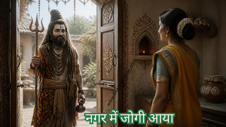 नगर में जोगी आया