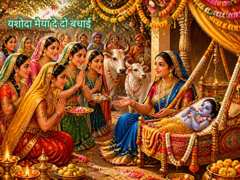 यशोदा मैया दे दो बधाई