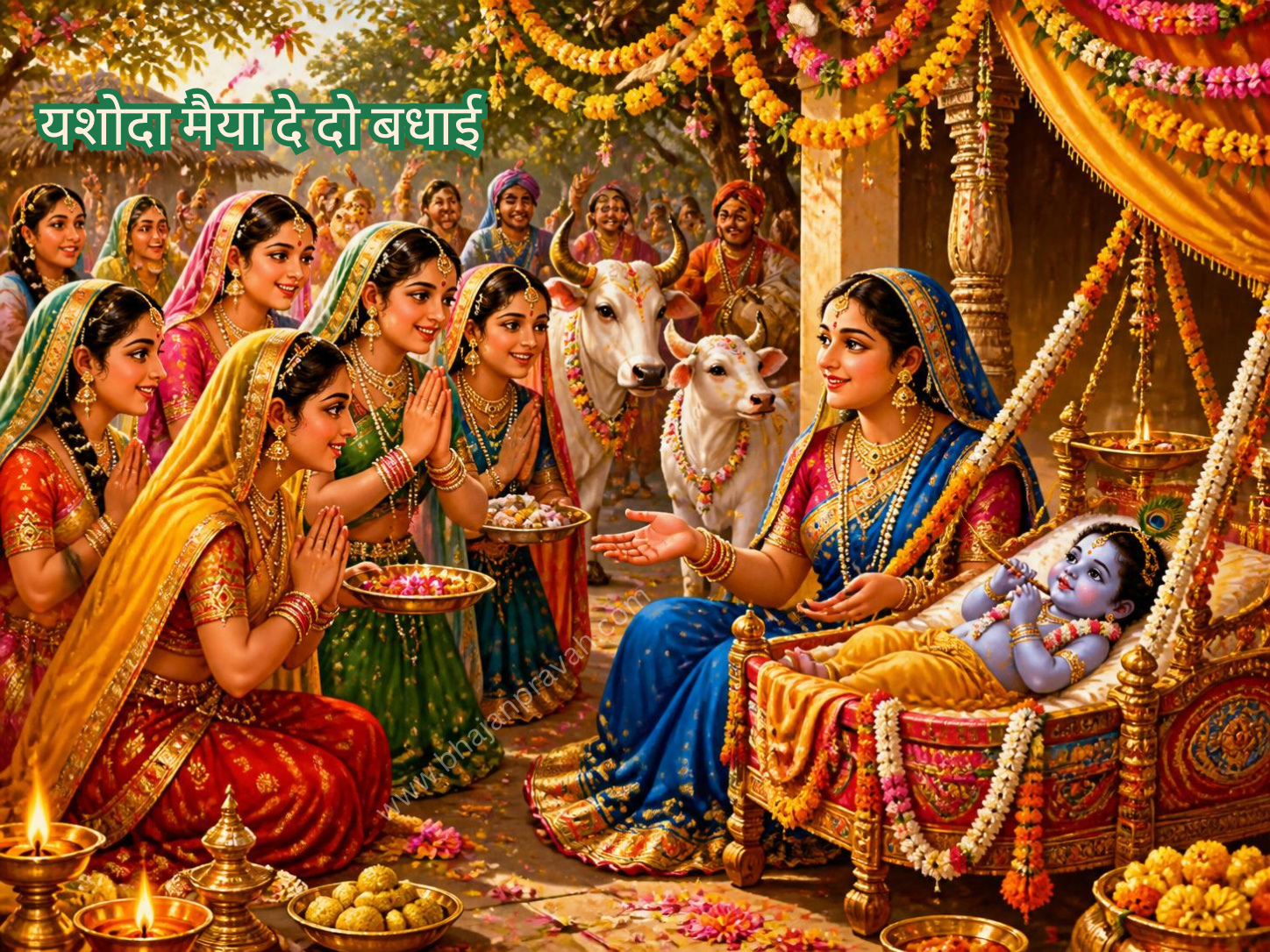 यशोदा मैया दे दो बधाई