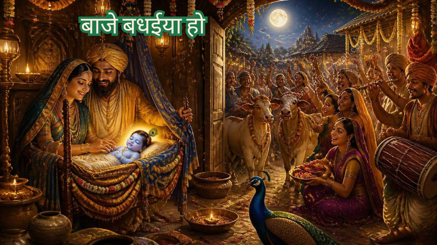 बाजे बधईया हो