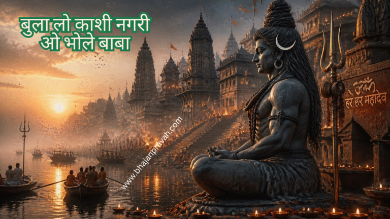 बुला लो काशी नगरी ओ भोले बाबा