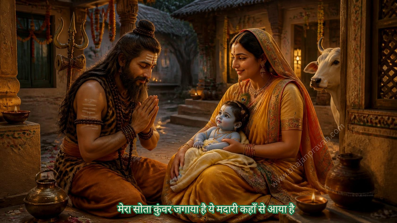 मेरा सोता कुंवर जगाया है ये मदारी कहाँ से आया है