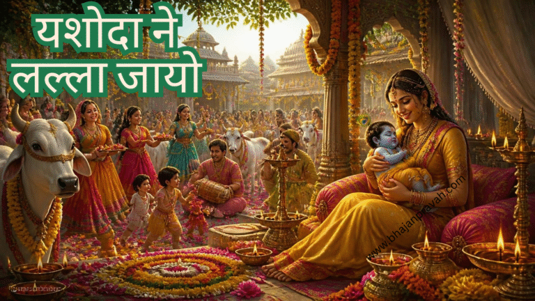 यशोदा ने लल्ला जायो