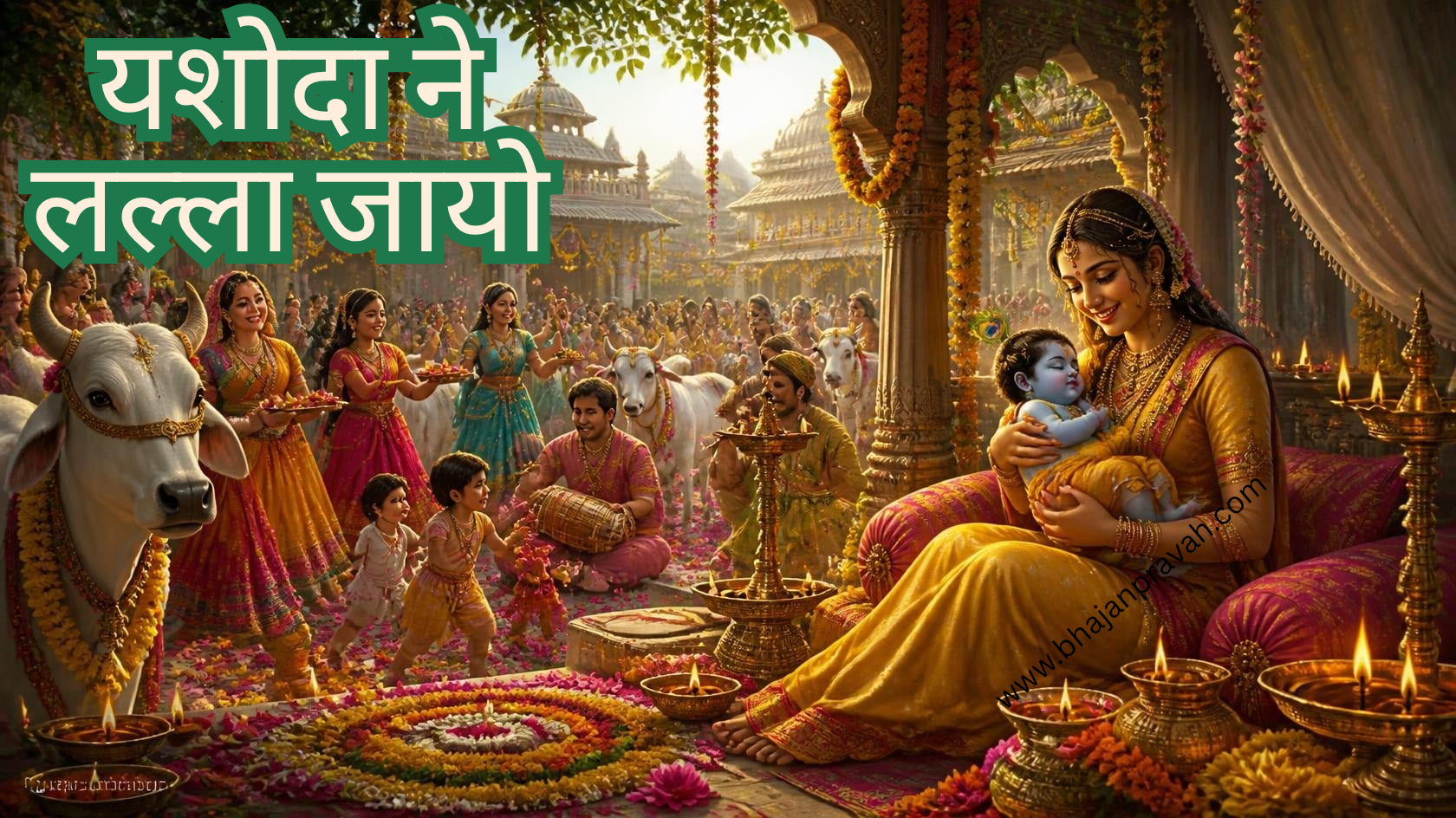 यशोदा ने लल्ला जायो