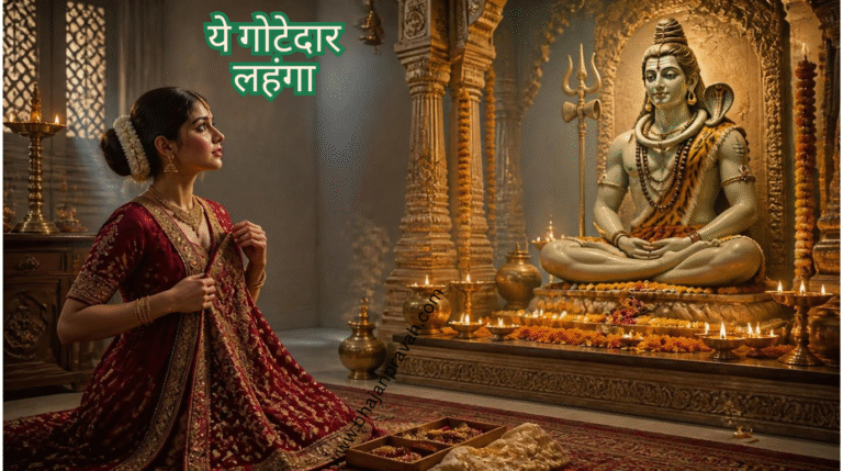 ये गोटेदार लहंगा