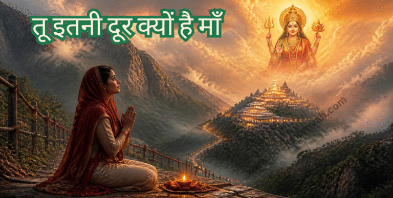 तू इतनी दूर क्यों है माँ