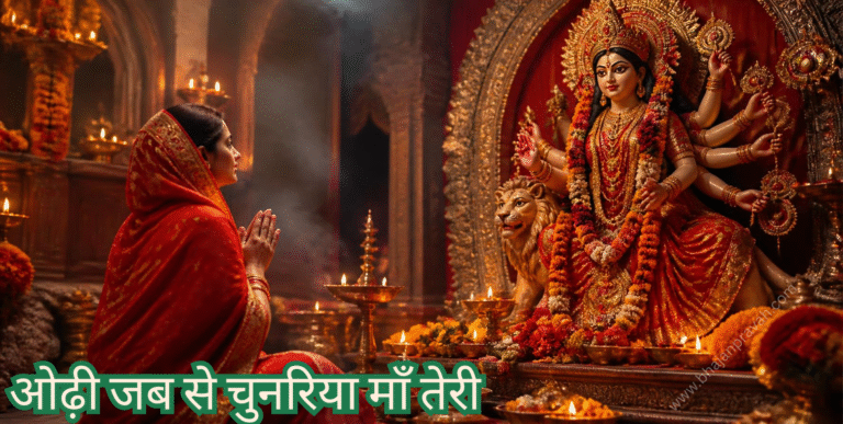 ओढ़ी जब से चुनरिया माँ तेरी