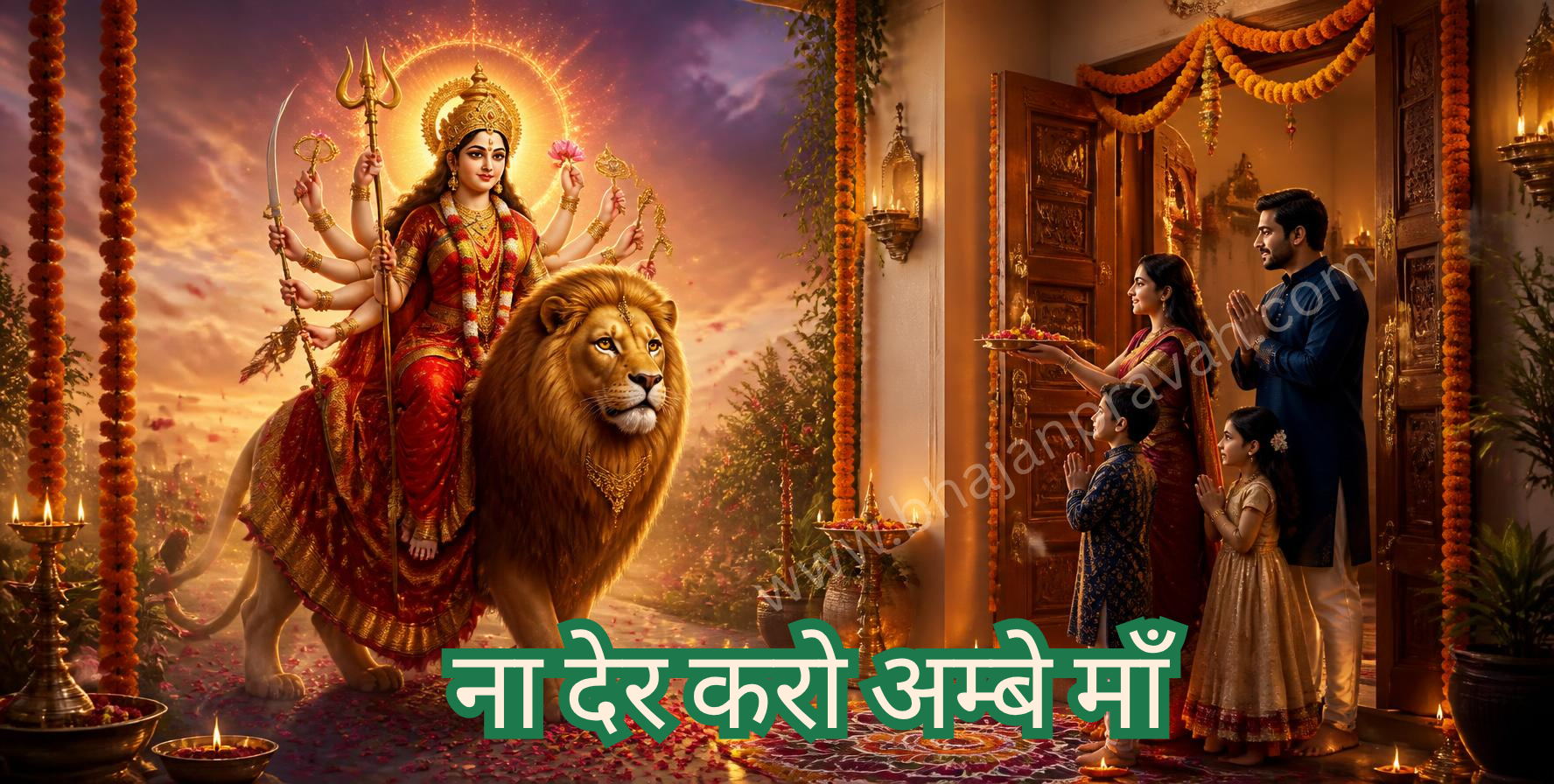 ना देर करो अम्बे माँ