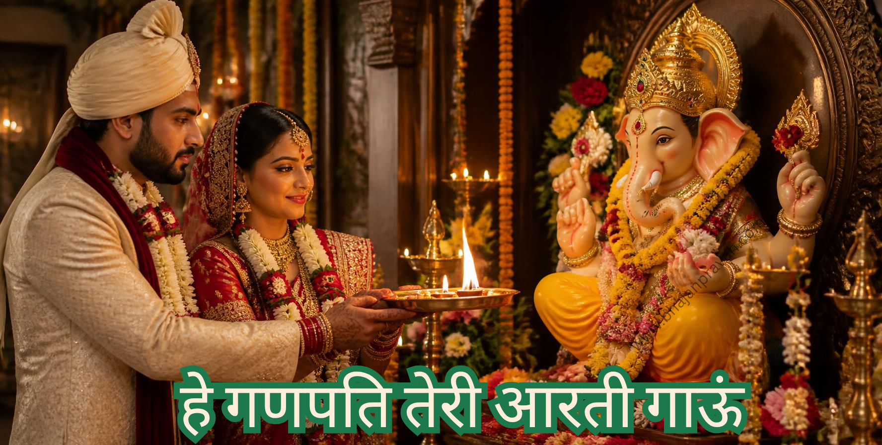 हे गणपति तेरी आरती गाऊं