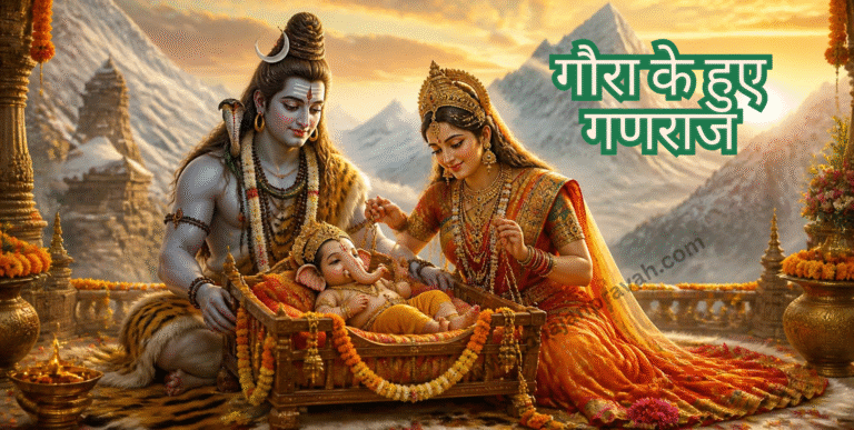 गौरा के हुए गणराज