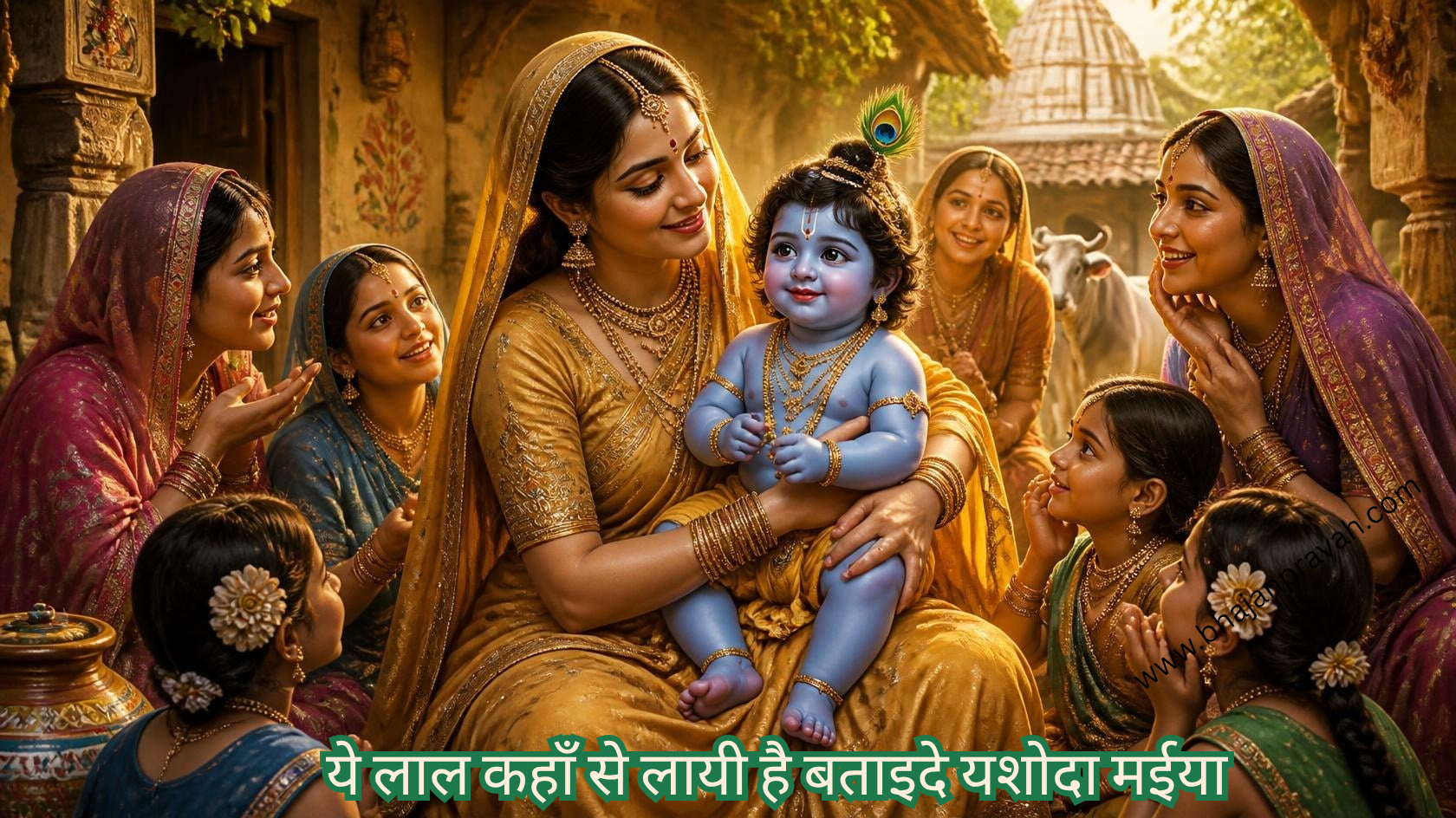 ये लाल कहाँ से लायी है बताइदे यशोदा मईया