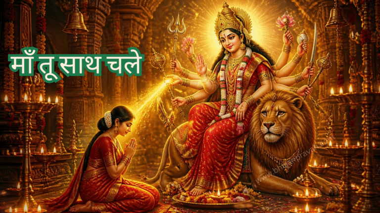 माँ तू साथ चले