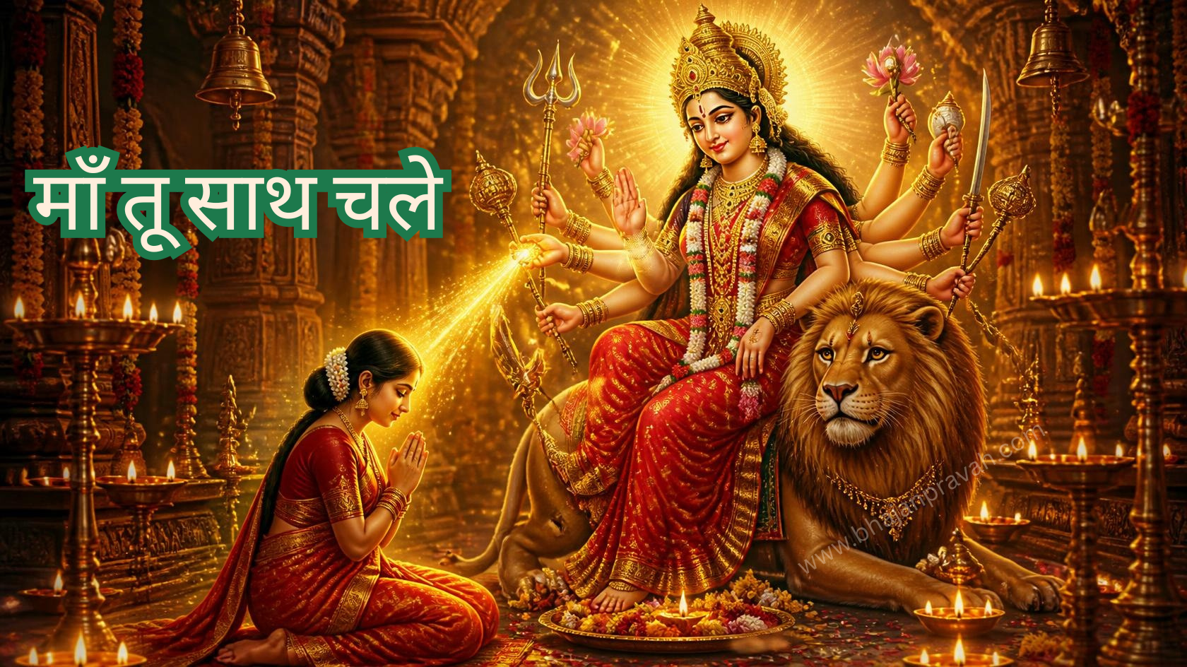 माँ तू साथ चले