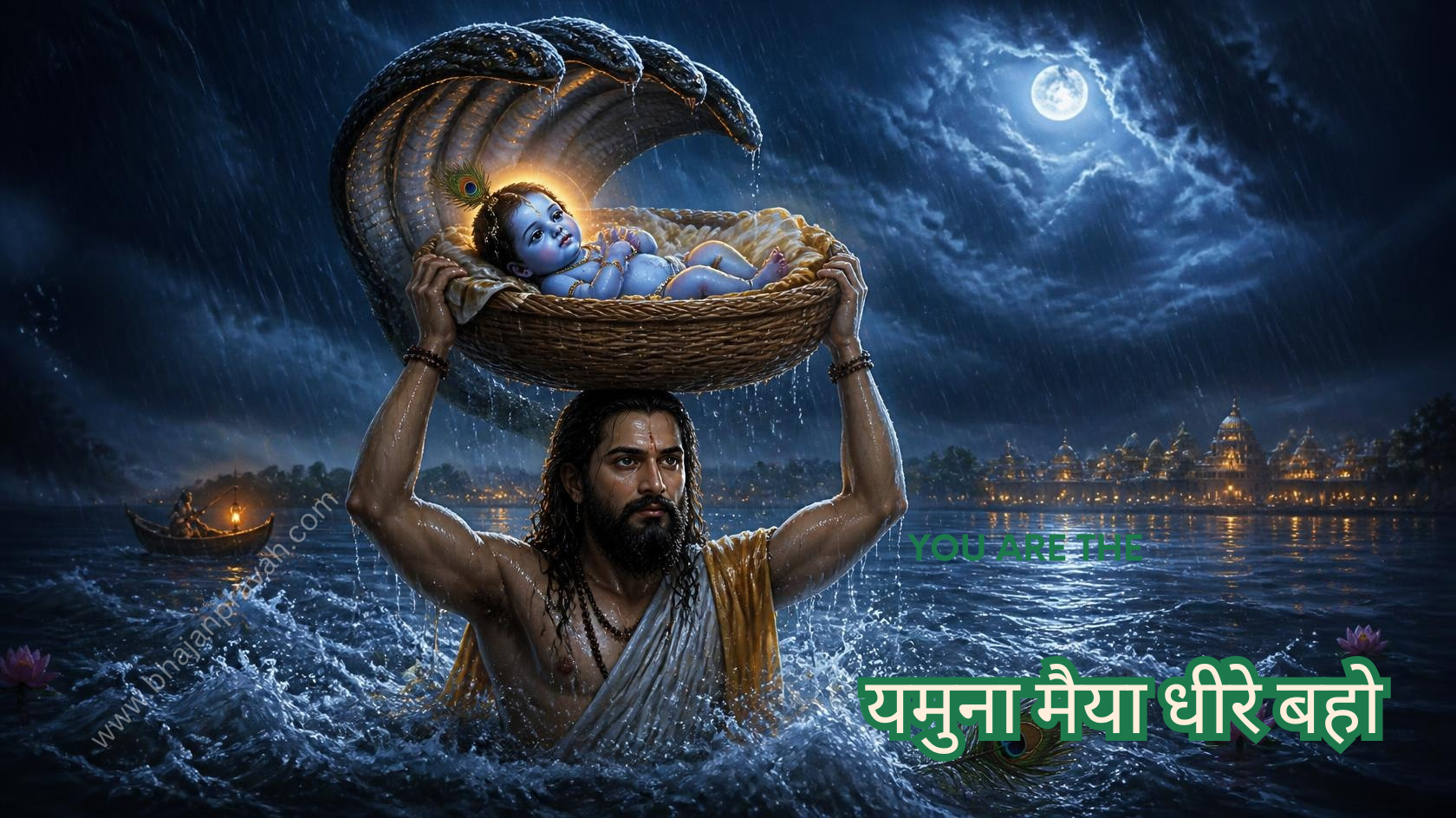 यमुना मैया धीरे बहो