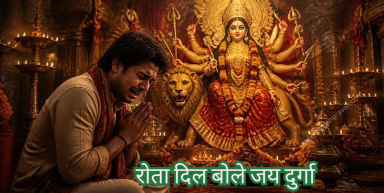 रोता दिल बोले जय दुर्गा