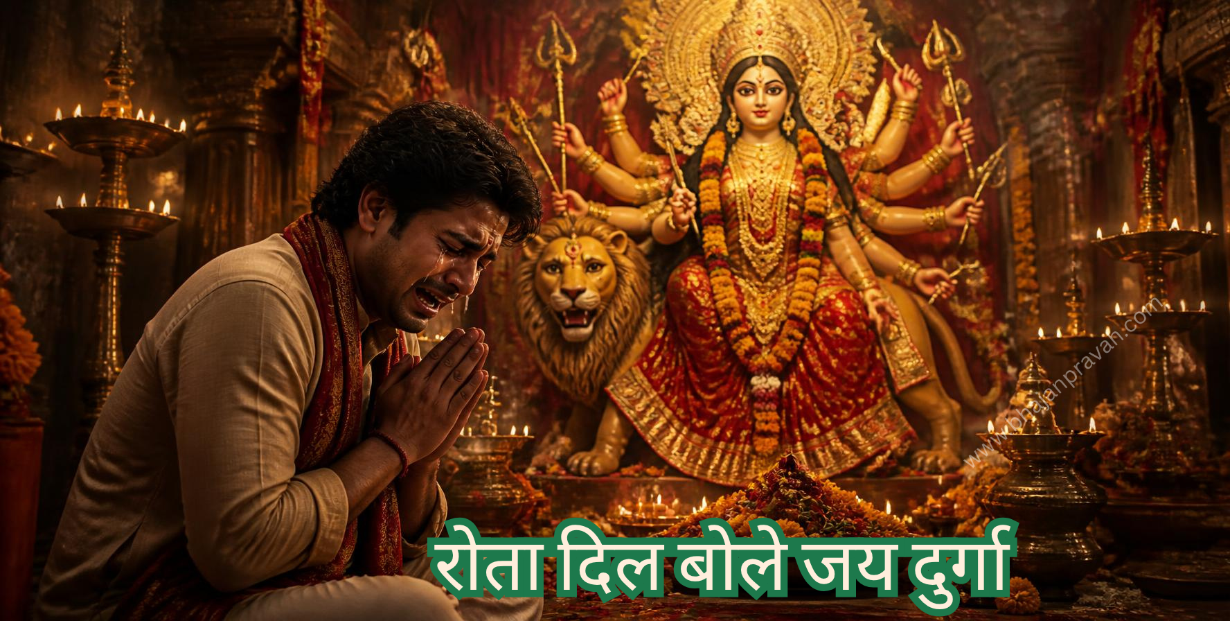 रोता दिल बोले जय दुर्गा