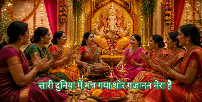 सारी दुनिया में मच गया शोर गजानन मेरा है
